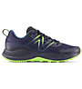 New Balance Nitrel Jr - scarpe trail running - bambino, Dark Blue/Light Green