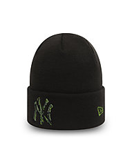 New Era Camo Infill Cuff Knit NY - Mütze, Black/Green