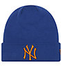 New Era League Essential Cuff NY - berretto, Blue