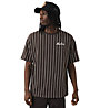 New Era Oversized Pinstripe - T-shirt - uomo, Brown