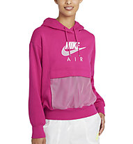 Nike Air Hoodie - Kapuzenpullover - Damen, FIREBERRY/SUNSET PULSE
