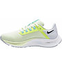 Nike Air Zoom Pegasus 38 - scarpe running neutre - donna, White/Yellow