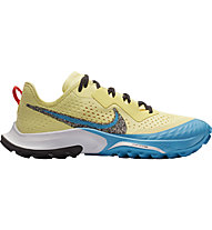 Nike Air Zoom Terra Kiger 7 - scarpe trail running - donna, Yellow/Light Blue