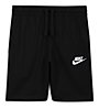 Nike NSW Big Kids' (Boys') Jersey - pantaloni corti fitness - ragazzo, Black
