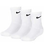 Nike Basic Pack Crew - calzini lunghi - bambino, White