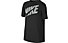 Nike Big Kids' (Boys') Short-Sleeve - T-shirt fitness - ragazzo, Black
