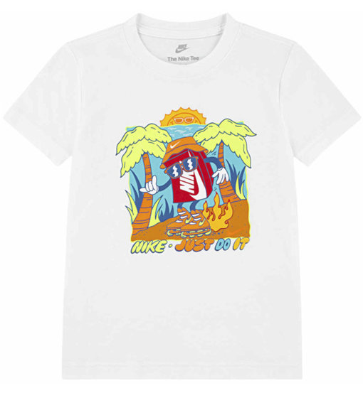 Nike Boxy Palm Tree Jr: T-shirt Bambino per il Tempo Libero