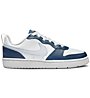 Nike Court Borough Low 2 - Sneaker - Kinder, White/Blue