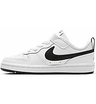 Nike Court Borough Low 2 - sneakers - bambino, White/Black