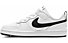 Nike Court Borough Low 2 - sneakers - bambino, White/Black