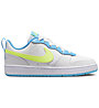Nike Court Borough Low 2 - Sneakers - Jungs, White/Light Blue