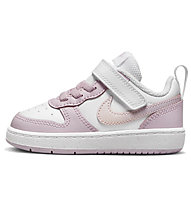 Nike Court Borough Low 2 SE - sneakers - bambina, Pink/White