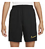 Nike Dri-FIT Academy Knit - Fußballhose - Jungs, Black/Yellow