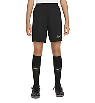 Nike Dri-FIT Academy Knit - Fußballhose - Jungs, Black/Yellow