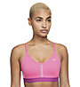 Nike Dri-FIT Indy W Light Support - reggiseno sportivo supporto leggero - donna, Pink