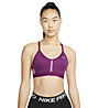 Nike Dri-FIT Indy Women's Light-Sup - reggiseno sportivo a basso sostegno - donna, Purple