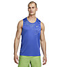 Nike  Dri-FIT Miler - top running - uomo, Blue