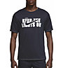 Nike Dri-FIT Miler Wild Run Printed Running - Laufshirt - Herren, Black