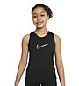 Nike Dri-FIT One Big - Top - Mädchen, Black