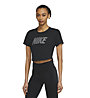Nike  Dri-FIT One Standard Fit - T-Shirt - Damen, Black