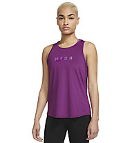 Nike Dri-FIT One W Graphic Ta - top - donna, Purple