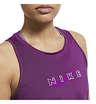 Nike Dri-FIT One W Graphic - Top - Damen, Purple