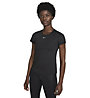 Nike Dri-FIT One W Slim Fit S - T-shirt fitness - donna, Black