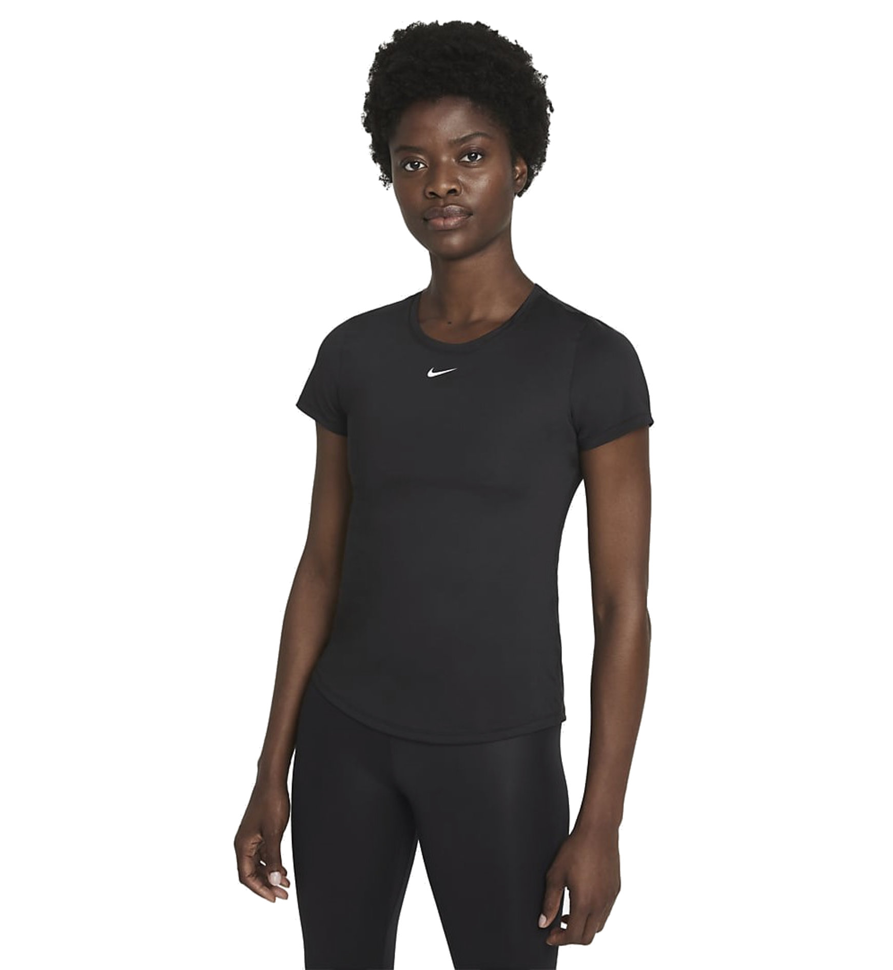 Nike Dri-FIT One W Slim Fit S T-shirt Fitness Damen