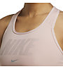 Nike Dri-FIT Swoosh Medium-Support - reggiseno sportivo - donna, Light Pink