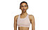 Nike Dri-FIT Swoosh Medium-Support - reggiseno sportivo - donna, Light Pink