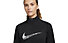 Nike Dri-FIT Swoosh Run - Runningpullover - Damen, Black
