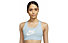 Nike Dri-FIT Swoosh W Medium Support - Sport-BH Mittlerer Halt - Damen , Light Blue