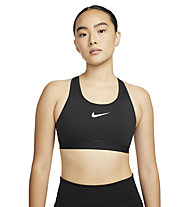 Nike Dri-FIT Swoosh Women's High-Su - reggiseni sportivi - donna, Black