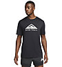 Nike Dri-FIT Trail - Trailrunningshirt - Herren, Black