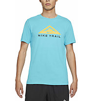 Nike Dri-FIT Trail Running - Trailrunningshirt - Herren, Light Blue