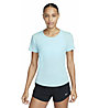 Nike Dri-FIT UV One Luxe W - T-shirt - donna, Light Blue