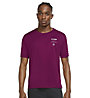 Nike Dri-FIT UV Run Division Miler - Runningshirt - Herren, Purple