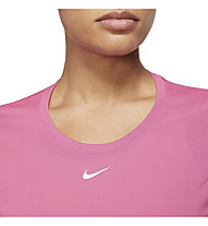 Nike Dri-Fit W Standard F T-Shirt - Damen, Pink