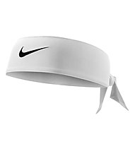 Nike Dri Fit Head Tie 4.0 - Stirnband, White/Black