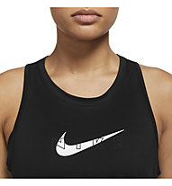 Nike Dri Fit One W Graphic - top - donna, Black