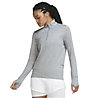 Nike Element W 1/2-Zip - felpa running - donna, Light Grey