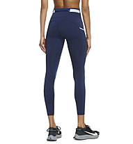 Nike Epic Luxe Trail Running - Trailrunninghose - Damen, Dark Blue/White