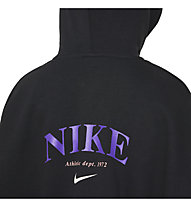 Nike G Trend Flc - Kapuzenpullover - Mädchen, Black