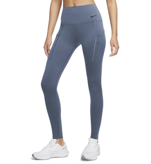 Nike Go - pantaloni lunghi running - donna. Taglia L