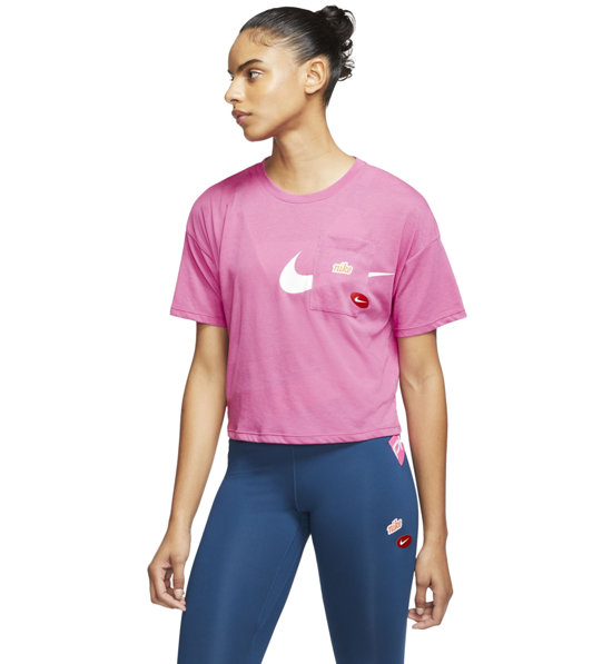 nike pink top ladies