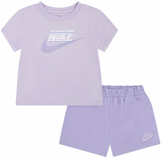 Nike Jersey French Terry Jr - Zweiteiler - Mädchen, Gr. 5-6Y