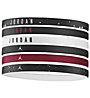 Nike Jordan Elastic 6 Pack - Haarbänder, Black/Red/White