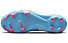 Nike Jr Zoom Mercurial Vapor 15 Academy MG - scarpe da calcio multisuperfici - bambino, White/Blue