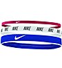 Nike Mixed Width Headbands 3 pack - fascette per capelli, Red/Blue