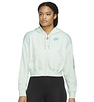 Nike Air W Full-Zip Fleece Ho - Kapuzenpullover - Damen, Light Green